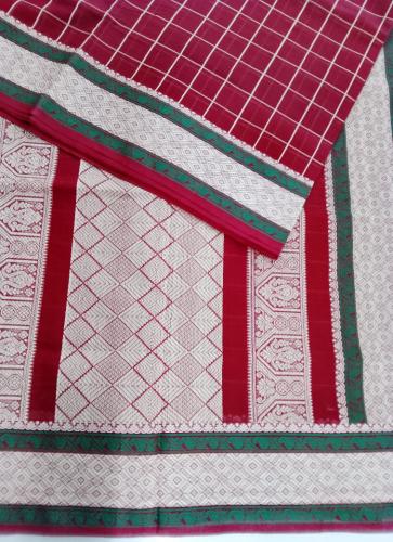 MADURAI ORGANIC COTTON SAREES
